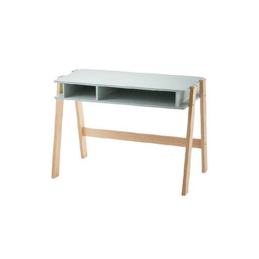 Desk for home office with storage compartments in engineered wood - 120 x 60 x 75