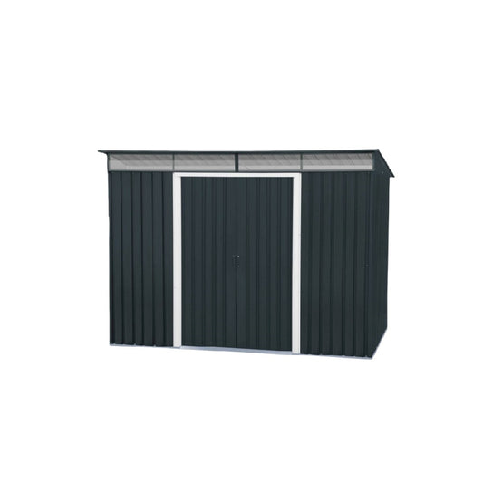 Metal Garden Shed for Outdoor Storage - Made from Galvanized Steel - 300 x 200 x 220